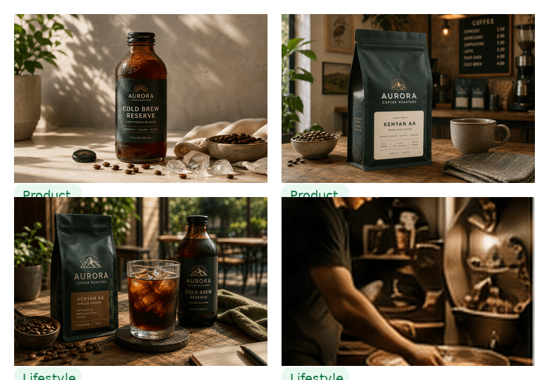Aurora product and lifestyle media library